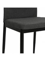 kedes 6 valgomojo - Valgomojo kėdė VLX Dining Chairs 275379, tamsiai pilka, 6 vnt. - 8 nuotrauka