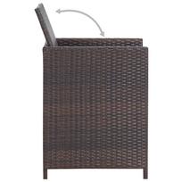 Sodo baldų komplektas VLX 11 Piece Outdoor Dining Set with Cushions 42527
