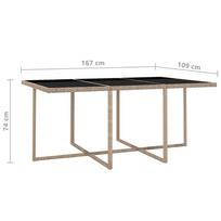 Sodo baldų komplektas VLX 11 Piece Outdoor Dining Set with Cushions 42549