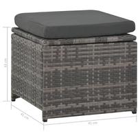 Sodo baldų komplektas VLX 6 Piece Garden Lounge Set With Cushions 44722