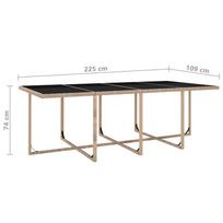 Sodo baldų komplektas VLX 13 Piece Outdoor Dining Set with Cushions 42553