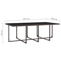 Sodo baldų komplektas VLX 13 Piece Outdoor Dining Set with Cushions 42552