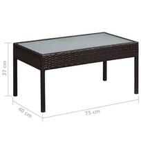 Sodo baldų komplektas VLX 5 Piece Garden Lounge Set 44184