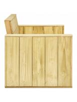 3 daliu lauko baldai - Sodo baldų komplektas VLX 3 Piece Garden Lounge Set 3053199 - 5 nuotrauka