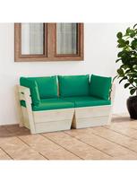 Sodo sofa VLX 3063389, ruda