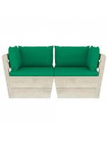 sodo baldai is paleciu - Sodo sofa VLX 3063389, ruda - 2 nuotrauka