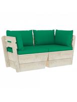 sodo baldai is paleciu - Sodo sofa VLX 3063389, ruda - 3 nuotrauka