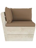 sodo baldai is paleciu - Sodo sofa VLX 3063392, ruda - 5 nuotrauka