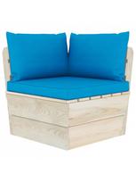 lauko kedes ruda - Sodo sofa VLX 3063388, ruda/žydra - 4 nuotrauka