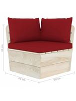 lauko kedes ruda - Sodo sofa VLX 3063393, ruda - 7 nuotrauka
