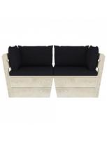 sodo baldai is paleciu - Sodo sofa VLX 3063391, ruda - 3 nuotrauka