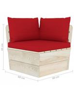 lauko kedes ruda - Sodo sofa VLX 3063390, ruda - 7 nuotrauka