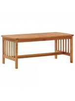 lauko baldai 4 vietu - Lauko baldų komplektas VLX 3 Piece Garden Lounge Set 3057976, kreminės spalvos/rudas, 4 vietų - 4 nuotrauka