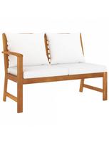 lauko baldai - Lauko baldų komplektas VLX 5 Piece Garden Lounge Set 3057770, kreminės spalvos, 6 vietų - 5 nuotrauka