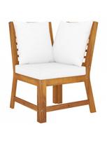 lauko baldai - Lauko baldų komplektas VLX 5 Piece Garden Lounge Set 3057770, kreminės spalvos, 6 vietų - 6 nuotrauka