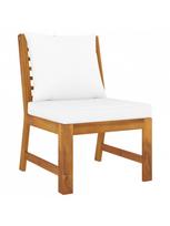 lauko baldai - Lauko baldų komplektas VLX 5 Piece Garden Lounge Set 3057770, kreminės spalvos, 6 vietų - 7 nuotrauka