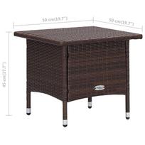 Lauko baldų komplektas VLX 2 Piece Garden Lounge Set with Cushions 310232