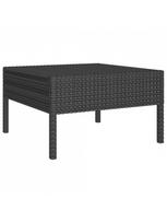 lauko baldu komplektas 10 vietu - Lauko baldų komplektas VLX Garden Furniture Set 3056979, juodas, 8 vietų - 4 nuotrauka