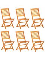 lauko baldai sulankstomi - Lauko baldų komplektas VLX 7 Piece Folding Garden Dining Set 3060194 - 3 nuotrauka