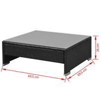 Lauko baldų komplektas VLX 7 Piece Garden Lounge Set 42750