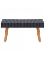 juodas lauko baldu komplektas - Lauko baldų komplektas VLX 2 Piece Garden Lounge Set 3059336 - 6 nuotrauka