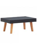 juodas lauko baldu komplektas - Lauko baldų komplektas VLX 2 Piece Garden Lounge Set 3059336 - 9 nuotrauka