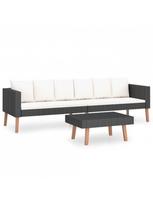 poilsio komplektas vidaxl - Lauko baldų komplektas VLX 2 Piece Garden Lounge Set 3059335 - 2 nuotrauka