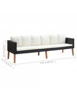 poilsio komplektas vidaxl - Lauko baldų komplektas VLX 2 Piece Garden Lounge Set 3059335 - 10 nuotrauka