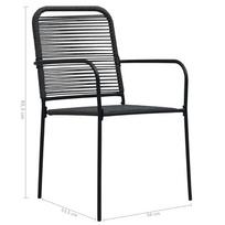 Lauko baldų komplektas VLX 5 Piece Outdoor Dining Set 48569