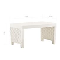 Lauko baldų komplektas VLX 3 Piece Garden Lounge Set 48823