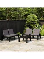 3 daliu lauko baldai - Lauko baldų komplektas VLX 3 Piece Garden Lounge Set 3059828 - 1 nuotrauka