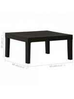 3 daliu lauko baldai - Lauko baldų komplektas VLX 3 Piece Garden Lounge Set 3059828 - 9 nuotrauka