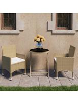 Lauko baldų komplektas VLX 3 Piece Bistro Set 3058380
