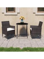 Lauko baldų komplektas VLX 3 Piece Bistro Set 3058381