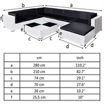 Lauko baldų komplektas VLX 41265
