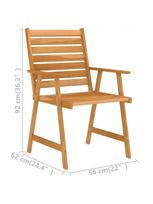lauko baldai - Lauko baldų komplektas VLX 3057844 - 10 nuotrauka