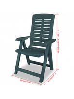 3d plastikas - Lauko baldų komplektas VLX 275078 - 9 nuotrauka