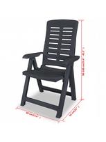 lauko baldai - Lauko baldų komplektas VLX 275083 - 9 nuotrauka