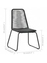ratano baldai - Lauko baldų komplektas VLX 3060112 - 6 nuotrauka