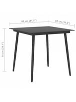 ratano baldai - Lauko baldų komplektas VLX 3060112 - 8 nuotrauka