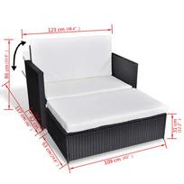 Lauko baldų komplektas VLX 43071