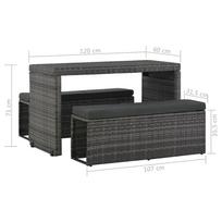 Lauko baldų komplektas VLX 44719