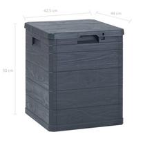 Sodo daiktadėžė VLX Garden Storage Box 45684, 90 l, 425 mm x 440 mm x 500 mm