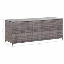 Sodo daiktadėžė VLX Garden Storage Box 46460, 360 l, 500 mm x 1200 mm x 600 mm