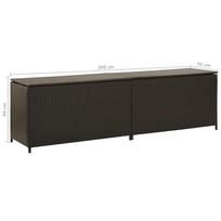Sodo daiktadėžė VLX Garden Storage Box 46475, 500 mm x 2000 mm x 600 mm
