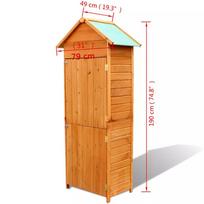 Sodo daiktadėžė VLX Garden Storage Cabinet 41650, 490 mm x 790 mm x 1900 mm