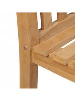 lauko baldai 4 vietu - Lauko baldų komplektas VLX Garden Dining Set 3059939, rudas, 4 vietų - 6 nuotrauka