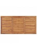 lauko baldai 4 vietu - Lauko baldų komplektas VLX Garden Dining Set 3059939, rudas, 4 vietų - 9 nuotrauka