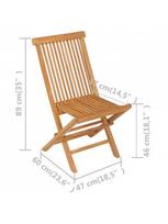 lauko baldai - Lauko baldų komplektas VLX 3059579 - 9 nuotrauka