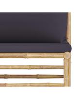 lauko baldai 4 - Lauko baldų komplektas VLX 5 Piece Garden Lounge Set 3058242, pilkas, 4 vietų - 8 nuotrauka